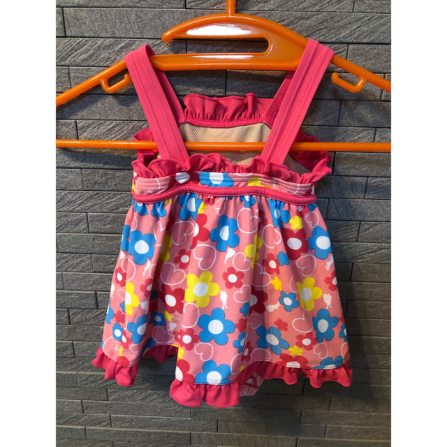 水着　90 キッズ/ベビー/マタニティのキッズ服女の子用(90cm~)(水着)の商品写真