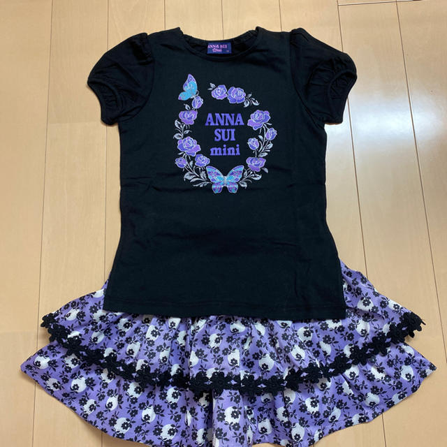 ANNA SUI mini(アナスイミニ)の【ご専用です】ANNA SUImini 140【新品】5点♡ キッズ/ベビー/マタニティのキッズ服女の子用(90cm~)(Tシャツ/カットソー)の商品写真