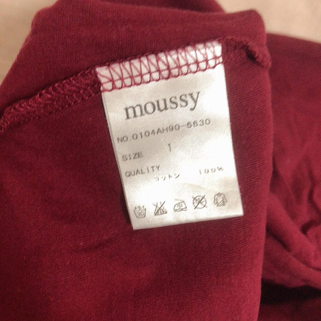 moussy(マウジー)のmoussy Ｔシャツ レディースのトップス(Tシャツ(半袖/袖なし))の商品写真