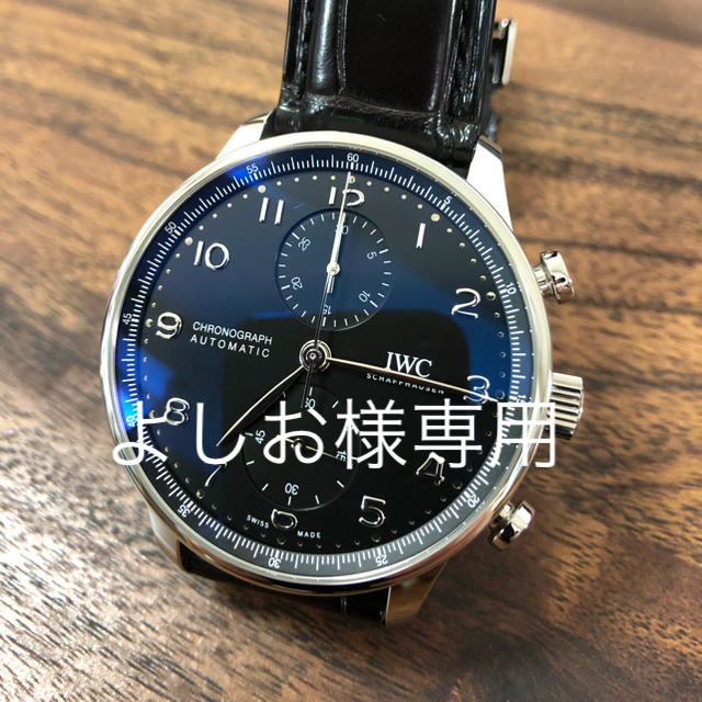 IWC(インターナショナルウォッチカンパニー)のIWC ポルトギーゼ・クロノグラフ 新作 メンズの時計(腕時計(アナログ))の商品写真