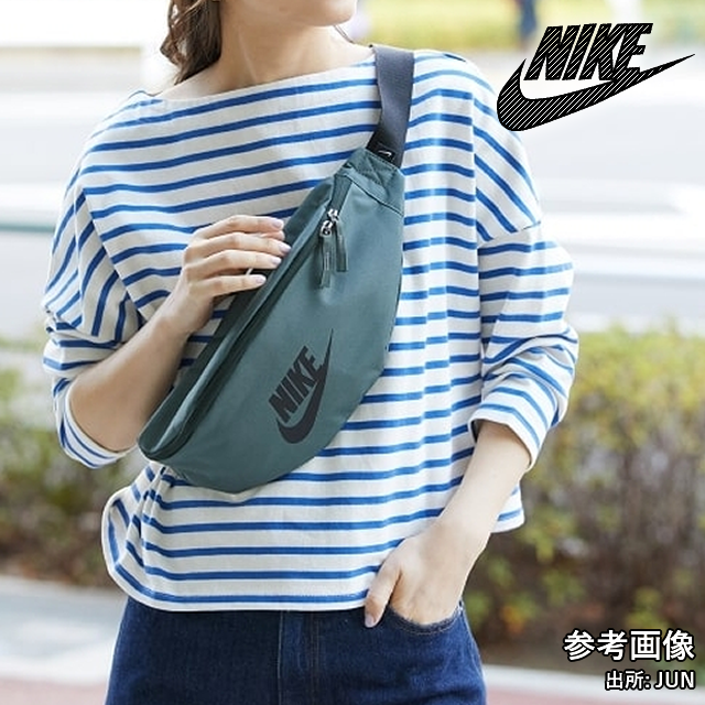 NIKE(ナイキ)のNIKE ナイキ ヘリテージ ウエストバッグ カーキ系 レディースのバッグ(ボディバッグ/ウエストポーチ)の商品写真