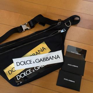 新品 2020SS Dolce&Gabbana ウエストポーチ