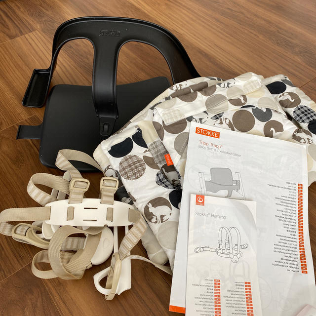 Stokke(ストッケ)のトリップトラップ　ハーネス　ベビーセット キッズ/ベビー/マタニティの寝具/家具(その他)の商品写真