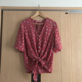 マーキュリーデュオ(MERCURYDUO)の花柄シャツ(シャツ/ブラウス(半袖/袖なし))