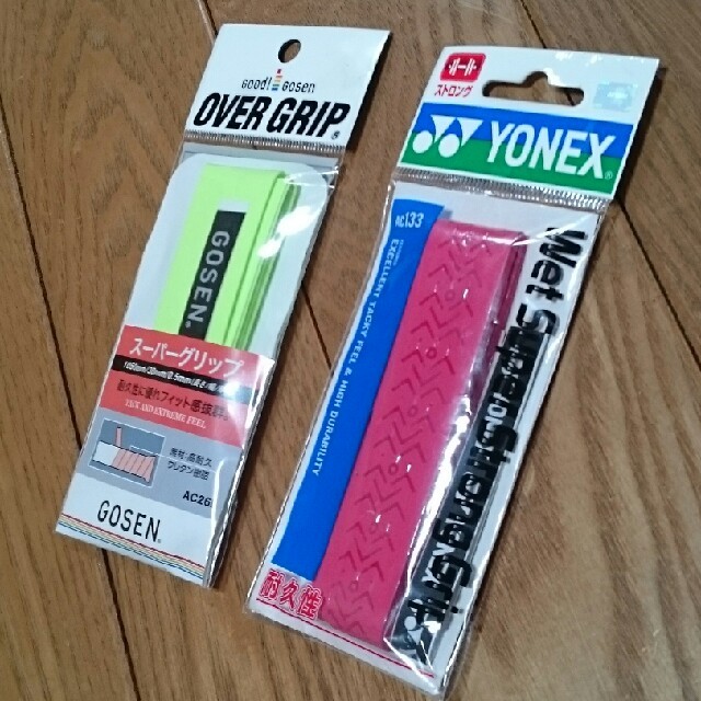 YONEX(ヨネックス)の新品未使用 ✨ GOSEN & YONEX グリップテープ 🎾テニス チケットのスポーツ(テニス)の商品写真