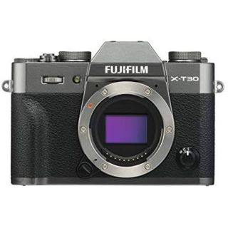 フジフイルム(富士フイルム)の新品 FUJIFILM X-T30 ボディ チャコールシルバー(ミラーレス一眼)