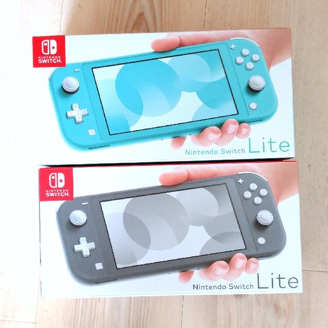 Nintendo Switch Lite ターコイズ グレー セット