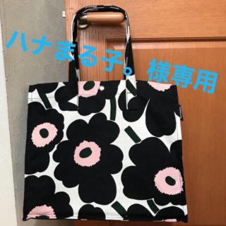 新品 マリメッコ Marimekko トートバッグ ピエニ ウニッコ CARITA ダークグレー