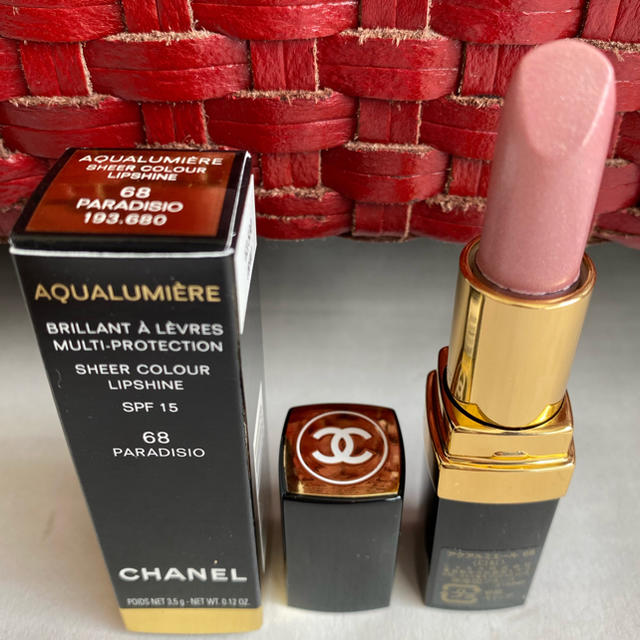 Chanel 新品 Chanel アクアルミエール68 口紅 ピンク シャネル グロスの通販 By Chappii S Shop シャネルならラクマ