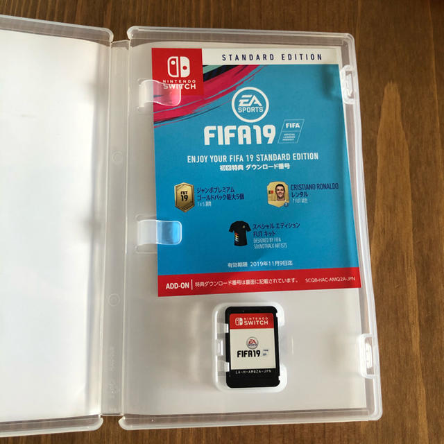 Nintendo Switch(ニンテンドースイッチ)のFIFA 19 Switch エンタメ/ホビーのゲームソフト/ゲーム機本体(家庭用ゲームソフト)の商品写真