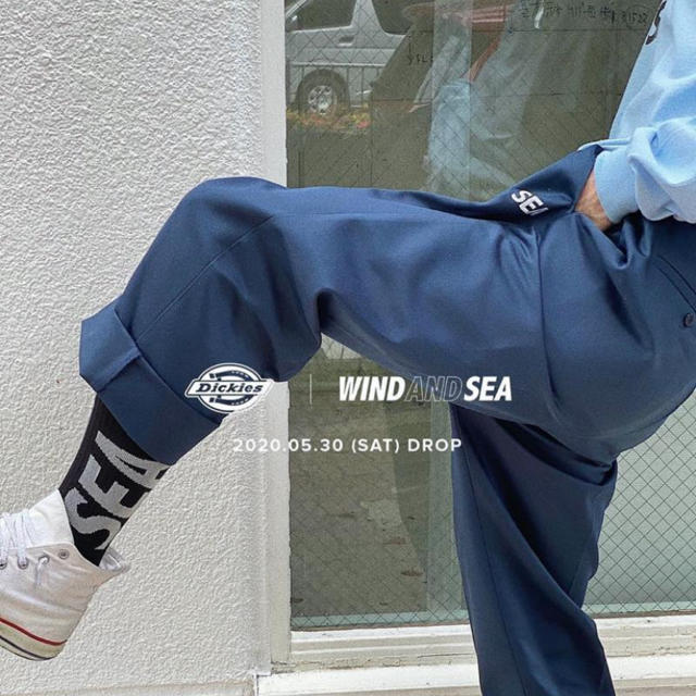 Wind and sea × Dickies パンツ