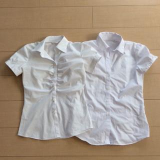 アストリアオディール(ASTORIA ODIER)の美品 半袖 ワイシャツ 2枚セット(シャツ/ブラウス(半袖/袖なし))