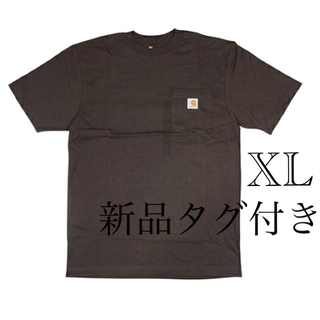 カーハート(carhartt)の　カーハート　Ｔシャツ　ダークブラウン　XL(Tシャツ/カットソー(半袖/袖なし))