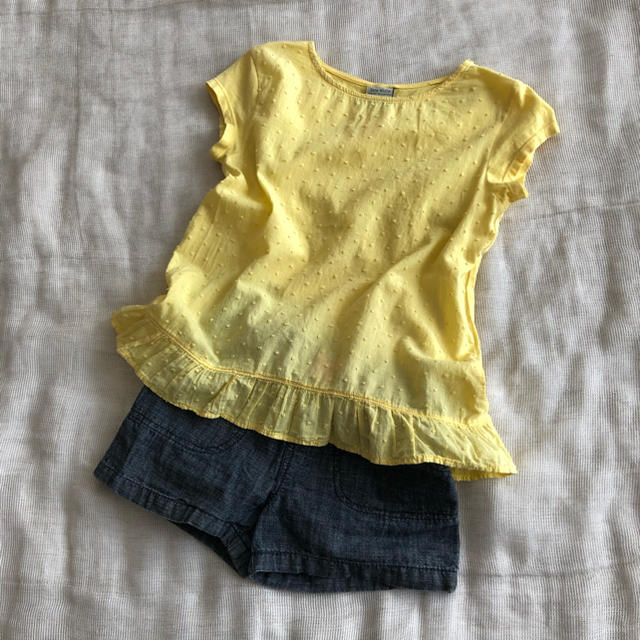 ZARA KIDS(ザラキッズ)のブラウス　116cm キッズ/ベビー/マタニティのキッズ服女の子用(90cm~)(ブラウス)の商品写真