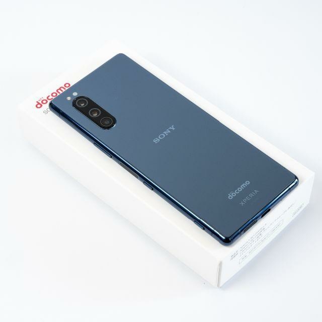 Xperia 5 SO-01M SIMロック解除済 パープルスマートフォン本体