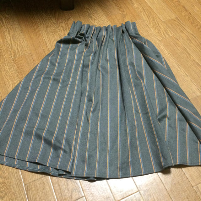 merlot(メルロー)の店内セール○ストライプスカート レディースのスカート(ひざ丈スカート)の商品写真