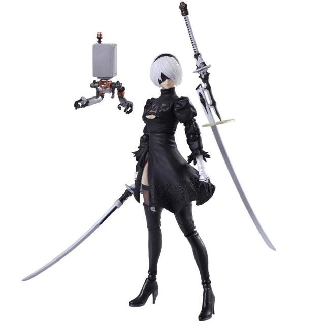 SQUARE ENIX(スクウェアエニックス)のブリングアーツ 2B 中古品 箱無し エンタメ/ホビーのフィギュア(アニメ/ゲーム)の商品写真