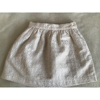 ギャップキッズ(GAP Kids)のGAP　ミニスカート　花模様　125cm　ウエスト調節可能(スカート)