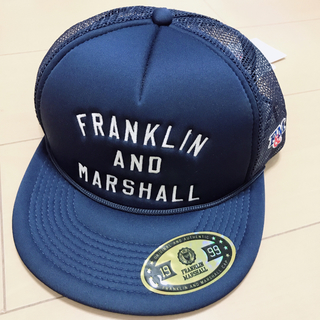 フランクリンアンドマーシャル(FRANKLIN&MARSHALL)の送料無料•新品未使用　FRANKLIN ＆ MARSHALL キャップ(キャップ)
