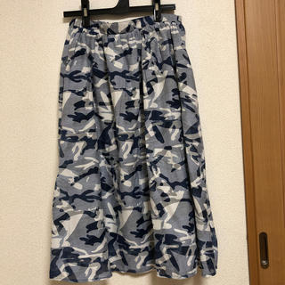 Mサイズ ／ 迷彩柄 スカート(ひざ丈スカート)