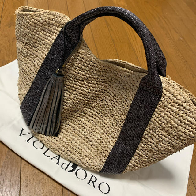 VIOLAd'ORO ヴィオラドーロ かごバッグ | bombaytools.com