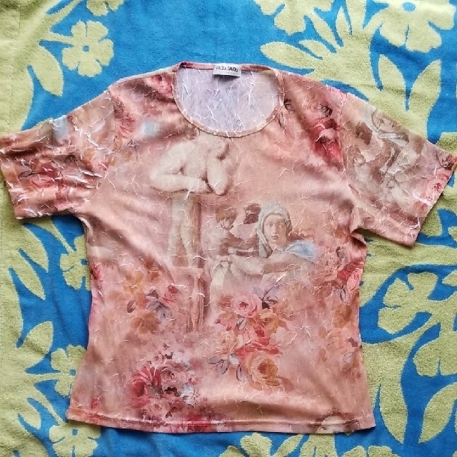 used     イタリア製  Tシャツ レディースのトップス(Tシャツ(半袖/袖なし))の商品写真