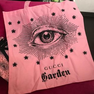 グッチ(Gucci)のGUCCI グッチ フィレンツェグッチガーデン限定 トートバッグ 未使用 レア(トートバッグ)