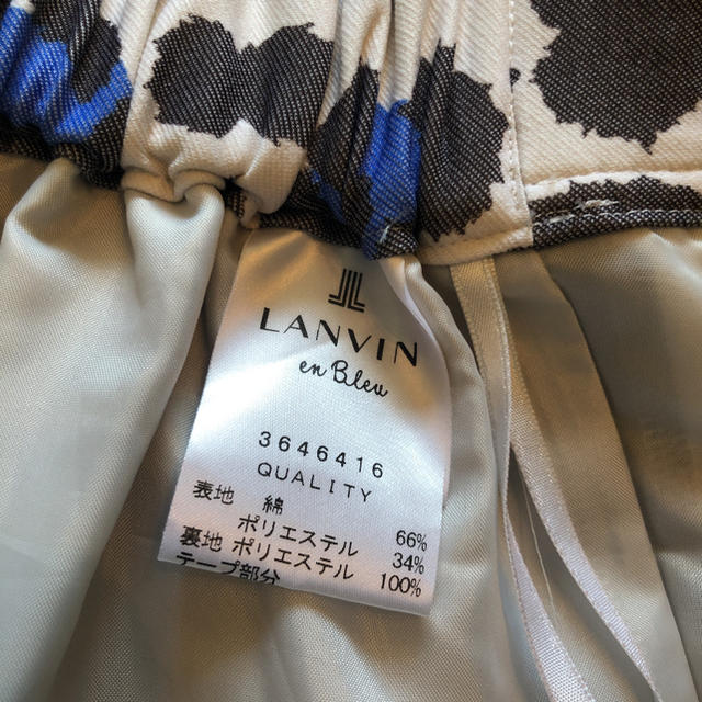 LANVIN en Bleu(ランバンオンブルー)の美品★ランバンオンブルー  ショートパンツ レディースのパンツ(ショートパンツ)の商品写真