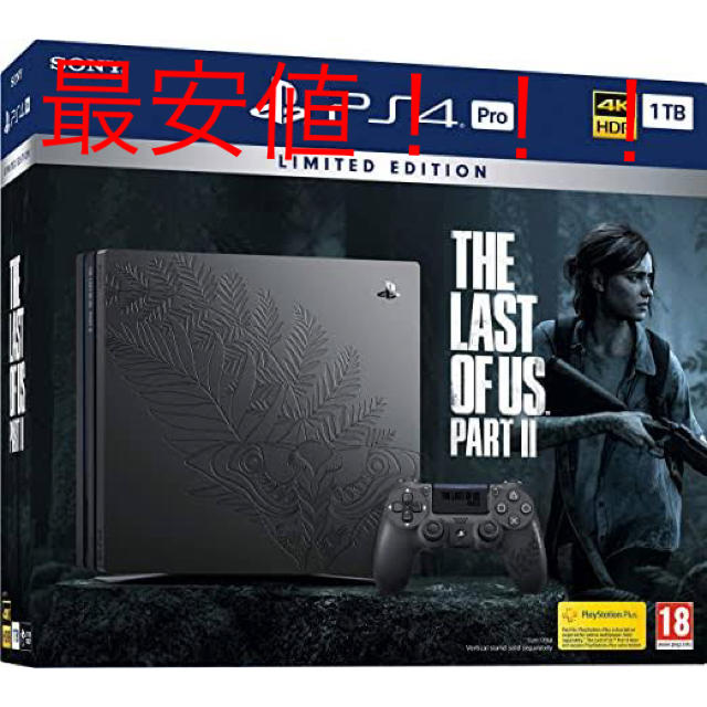 家庭用ゲーム機本体PlayStation 4 Pro The Last of Us Part II