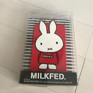 ミルクフェド(MILKFED.)のミルクフェド   モバイルバッテリー(バッテリー/充電器)