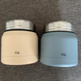 サーモマグ(thermo mug)のサーモマグ　保温　ランチジャー　2つセット(弁当用品)
