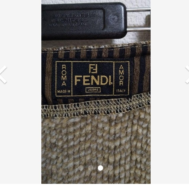 FENDI(フェンディ)のFENDI ニットボアミニスカート レディースのスカート(ミニスカート)の商品写真