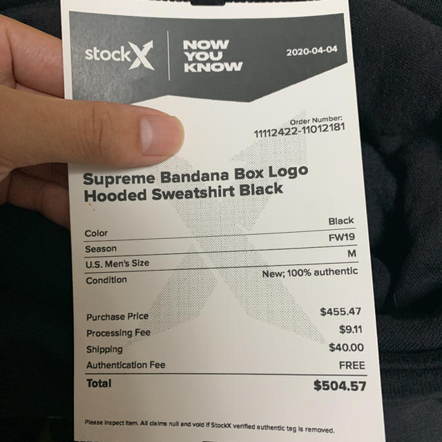 Supreme(シュプリーム)のsupreme box logo bandanna hoodie メンズのトップス(パーカー)の商品写真