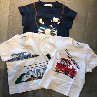 ファミリア(familiar)の【中古セット販売】ファミリア　Tシャツ　80(Ｔシャツ)