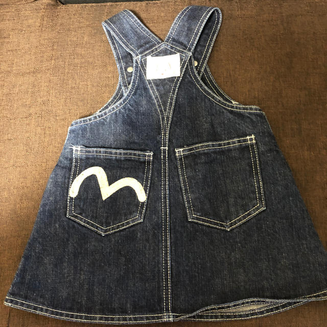 EVISU(エビス)のEVISU サロペット キッズ/ベビー/マタニティのキッズ服女の子用(90cm~)(スカート)の商品写真