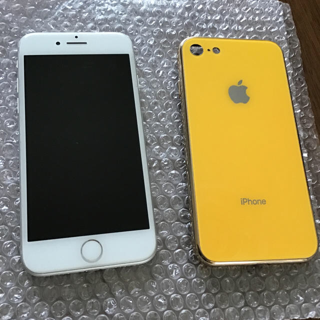 iphone8 256GB シルバー SIMフリー ケース付き