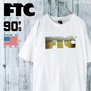 FTC - 激レア 90s FTC USA製 ビッグロゴ プリント 半袖 Tシャツ Lの 