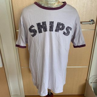 シップス(SHIPS)のシップス　ロゴTシャツ(Tシャツ/カットソー(半袖/袖なし))