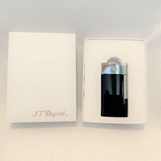 エステーデュポン(S.T. Dupont)のデュポン ライター E-スリム ブラック＆クローム 027004E(タバコグッズ)