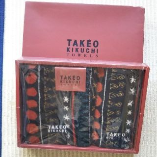 タケオキクチ(TAKEO KIKUCHI)のタオル２枚セット TAKEO KIKUCHI(タオル/バス用品)