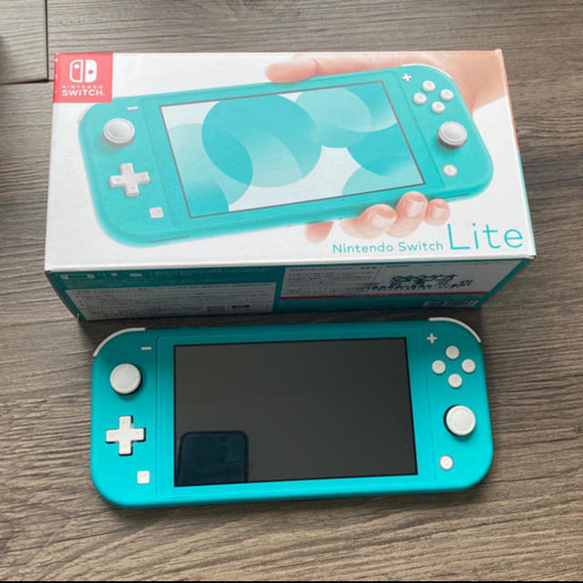 新品 ニンテンドー スイッチライト ターコイズ　Switch right 本体