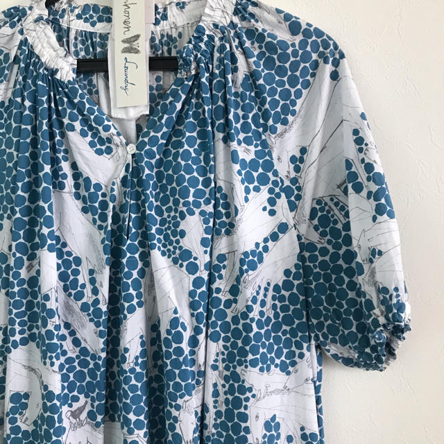 美品 ミナペルホネン oasis ワンピース 36-