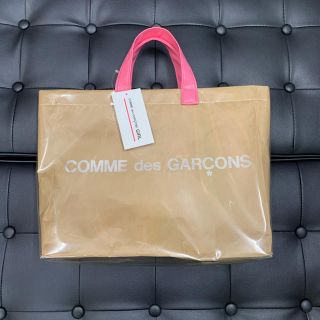 コムデギャルソン(COMME des GARCONS)のCDG GIRL PVC トートバッグ 渋谷パルコ限定 ギャルソン ピンク(トートバッグ)