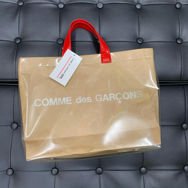 CDG GIRL PVC トートバッグ 渋谷パルコ限定 ギャルソン レッド