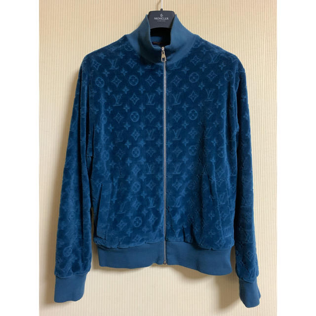 LOUIS VUITTON(ルイヴィトン)の国内正規品 ルイヴィトン モノグラム ベロア ジャージ スウェット18aw メンズのジャケット/アウター(ブルゾン)の商品写真