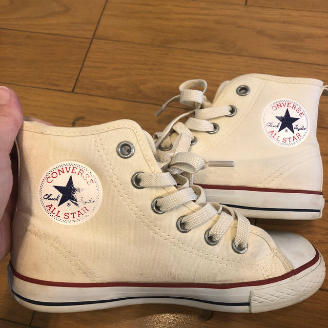 CONVERSE(コンバース)のコンバース　ハイカット　19㎝ キッズ/ベビー/マタニティのキッズ靴/シューズ(15cm~)(スニーカー)の商品写真