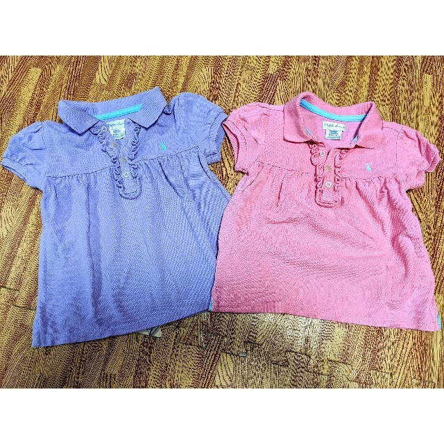 Ralph Lauren(ラルフローレン)のラルフローレン ワンピース ポロシャツ セット キッズ/ベビー/マタニティのキッズ服女の子用(90cm~)(ワンピース)の商品写真