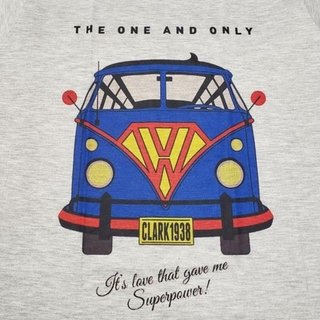フォルクスワーゲン(Volkswagen)の【スーパーマン×フォルクスワーゲン】海外パロディTシャツ(Tシャツ(半袖/袖なし))