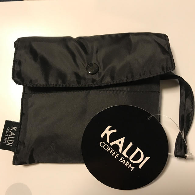 KALDI(カルディ)のKALDI オリジナルエコバッグ　ブラック レディースのバッグ(エコバッグ)の商品写真