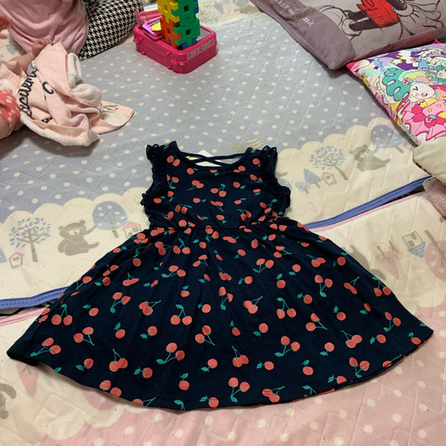 しまむら(シマムラ)の最終値下げ子供用ワンピース キッズ/ベビー/マタニティのキッズ服女の子用(90cm~)(ワンピース)の商品写真